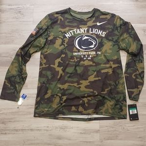 NWT Nike Penn State/Military Long Sleeve